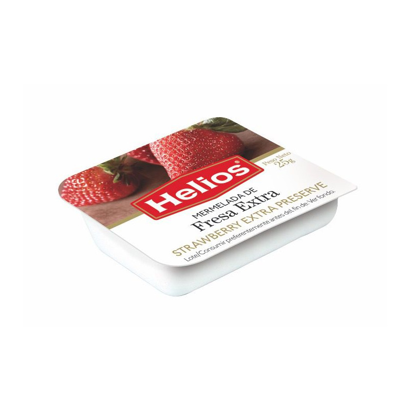 MERMELADA DE FRESA EXTRA PORCIONES CAJA 64un 25gr